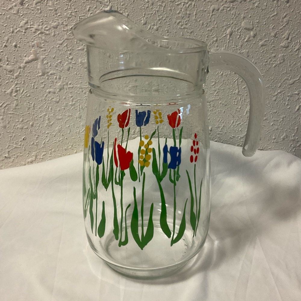 Vintage MCM Tulip Pitcher